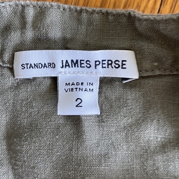James Perse linen button up dress - Picture 3 of 5